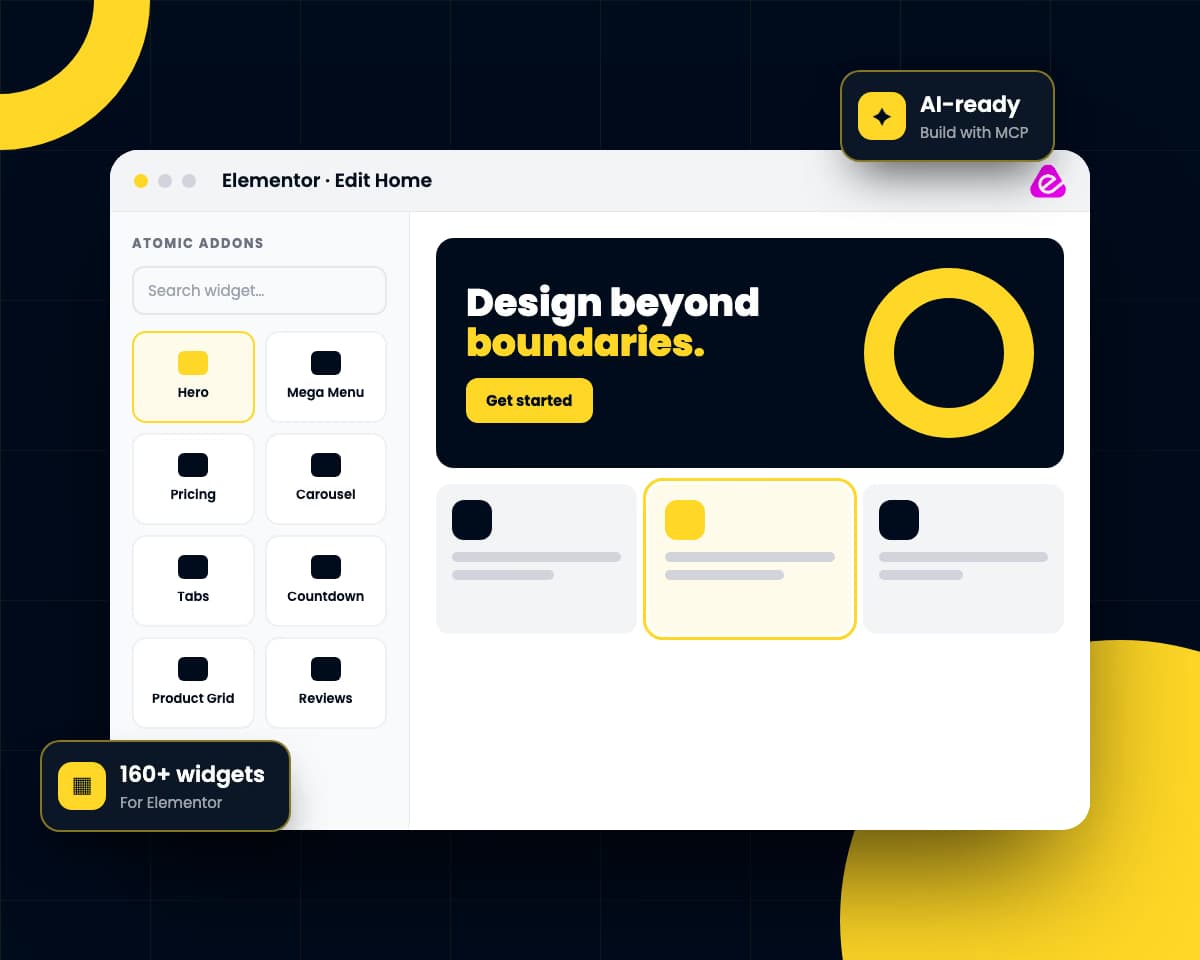 Atomic Addons preview