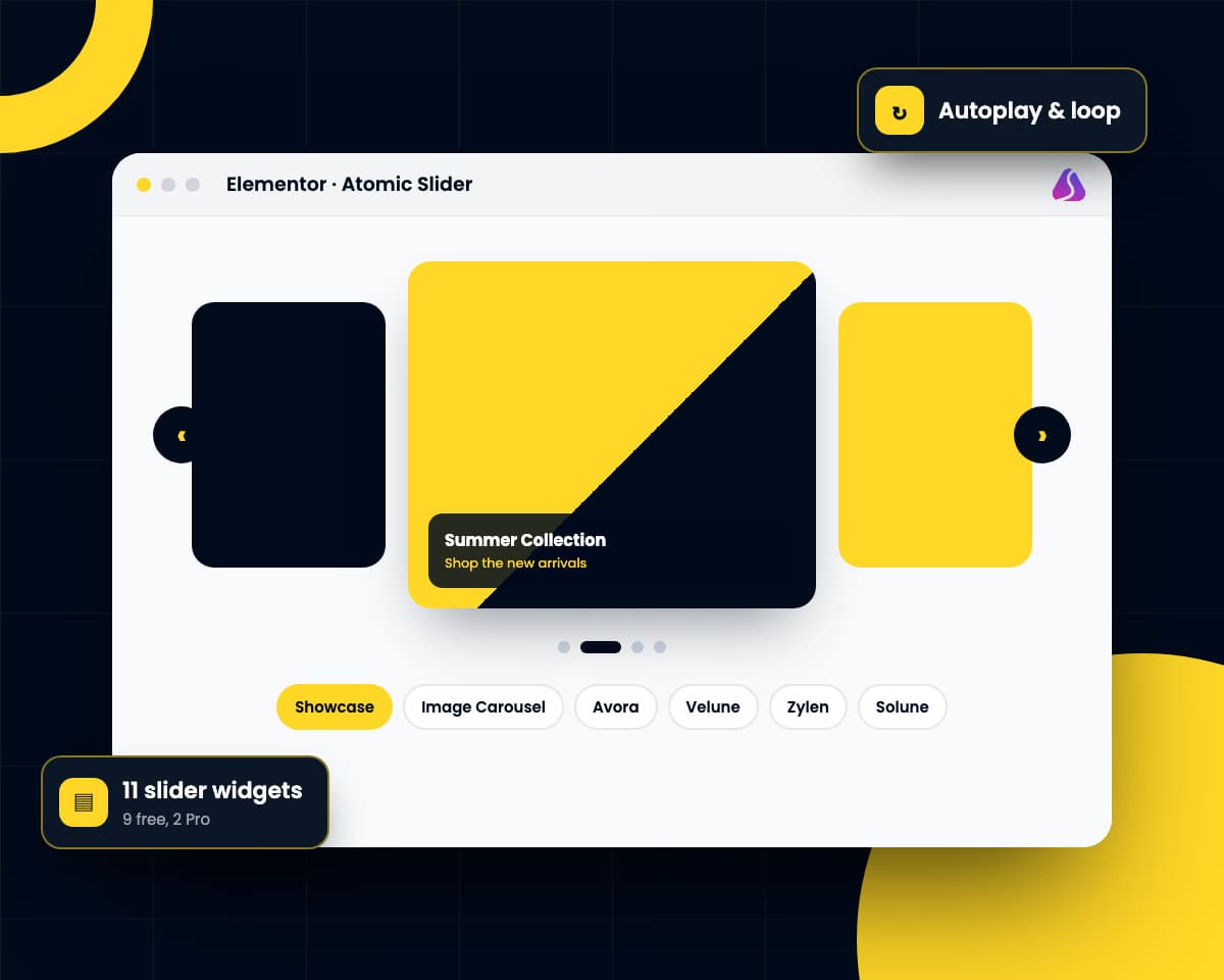 Atomic Slider preview