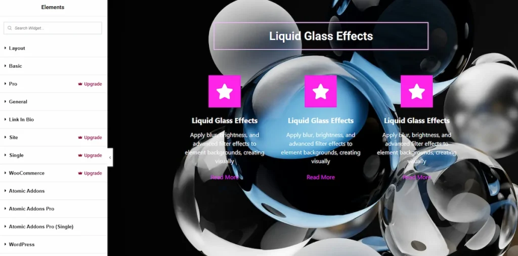 Primary Setup for Liquid Glass Effects Extension