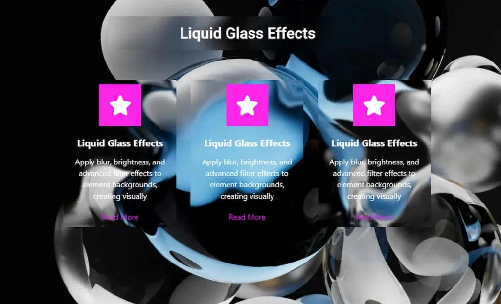 Final Preview of The Liquid Glass Effects Extension